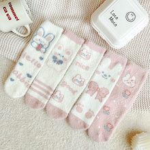 Sweet Adult Bunny Socks