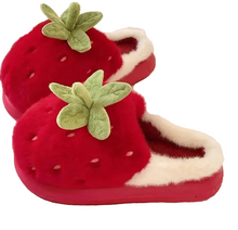 Soft Strawberry Slippers - 3 Colors