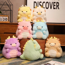 Chubby Pastel Dragon Plushies - 7 Colors