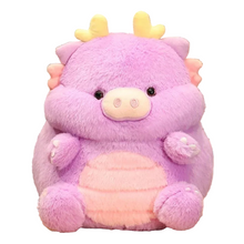 Chubby Pastel Dragon Plushies - 7 Colors