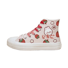 Strawberry Bunny Sissy High Tops