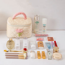 Pastel Flower Makeup Bag