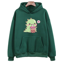 Rexy Loves Boba Tea Hoodie
