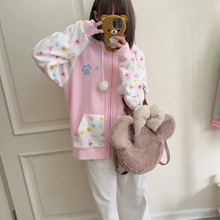 Harajuku Happy Pink Hoodie