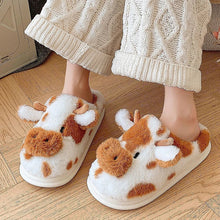 Cute Adult Cow Slippers - Choose Your Color