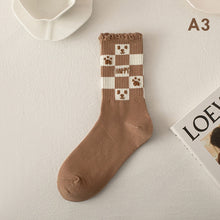 Harajuku Teddy Bear Socks | Kawaii Crew Socks