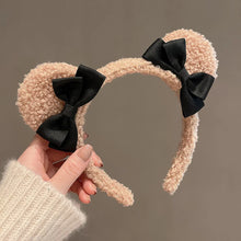 Teddy Bear Ears Bows Adult Sissy Headbands