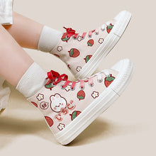 Strawberry Bunny Sissy High Tops