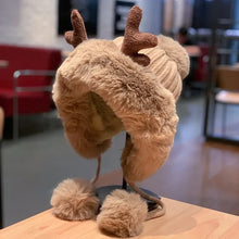 Warm Reindeer Winter Hat