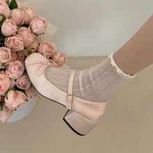 Ballerina Mary Jane Lolita Shoes with Bows - 2 Colors