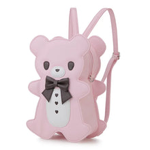 Bowtie Bear Backpack - 4 Colors