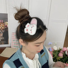 Bunny & Teddy Bear Plush Hair Clips