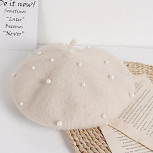 Pearl Beaded Princess Berets - 13 Colors