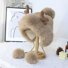 Warm Reindeer Winter Hat