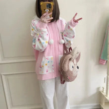 Harajuku Happy Pink Hoodie