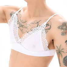 Men’s Sissy Lace Bra - 4 Colors