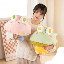 Mushroom Frog Toadstool Plushies - 2 Colors