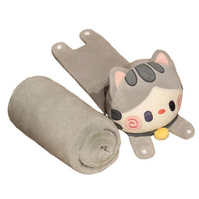 2 in 1 Cat Pillow Blanket