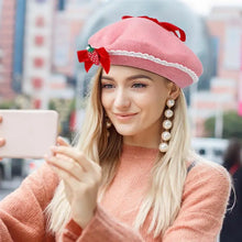 Pink Strawberry Beret Kawaii Hat