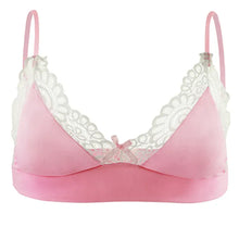 Men’s Sissy Lace Bra - 4 Colors