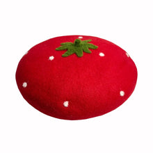 Strawberry Beret Hat