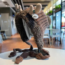 Warm Reindeer Winter Hat