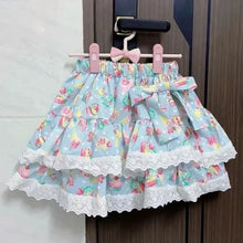 Kawaii Cakes Ruffle Lace Skirt - 2 Colors