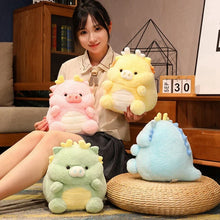 Chubby Pastel Dragon Plushies - 7 Colors