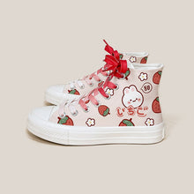 Strawberry Bunny Sissy High Tops