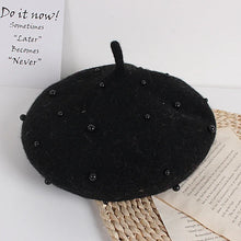 Pearl Beaded Princess Berets - 13 Colors