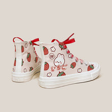 Strawberry Bunny Sissy High Tops