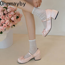 Ballerina Mary Jane Lolita Shoes with Bows - 2 Colors