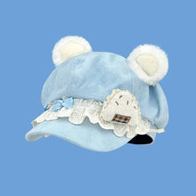 Kawaii Strawberry Bear Hat - Choose Color