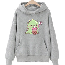 Rexy Loves Boba Tea Hoodie
