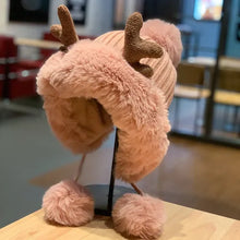 Warm Reindeer Winter Hat