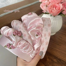 Sweet Sissy Pink Floral Lolita Headbands