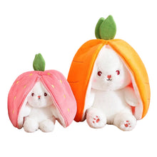 Carrot and Strawberry Bunny Plushies