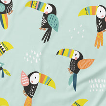 Adult Baby Boy Snap in the Crotch Toucans Onesie