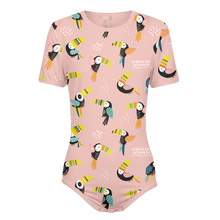 Adult Baby Boy Snap in the Crotch Toucans Onesie