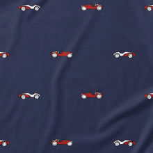 Adult Baby Boy Vintage Race Cars Snap in the Crotch Onesie
