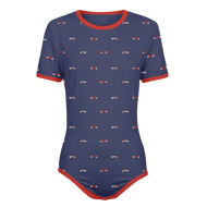 Adult Baby Boy Vintage Race Cars Snap in the Crotch Onesie