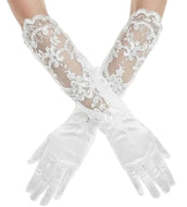 Women's Wedding Gloves for Adult Little Girl Sissy Dress-up