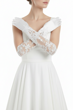 Leanne's Sissy Lolita Opera Gloves | Satin & Lace