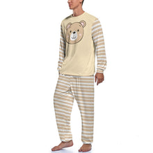 ABDL Little Teddy Bear Stripe 2pc Sissy Pajama Set