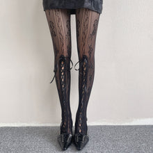Sweet Lolita Ribbon Lace up Bows Lacy Pantyhose - 13 Colors