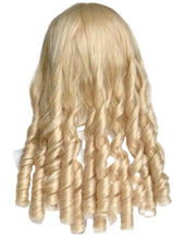 Blonde Pink Purple Blue Roman Curls Hair Wig for Sissy Lolita Cosplay Dress up