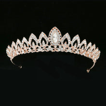 Princess Rhinestone Tiara Headband Wedding Headdress - 12 Styles