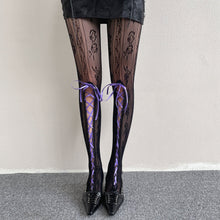 Sweet Lolita Ribbon Lace up Bows Lacy Pantyhose - 13 Colors