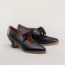 Storybook Lace-up Chunky Heel Lolita Shoes - 5 Colors