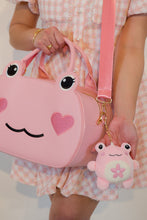 Sweet Pink Sakura Frog Charm